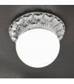 Plafonnier classique MILADY chrome 1 ampoule