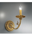 Applique murale classique PISANI or Français 1 ampoule