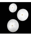 Plafonnier design CENTRO laiton antique 5 ampoules
