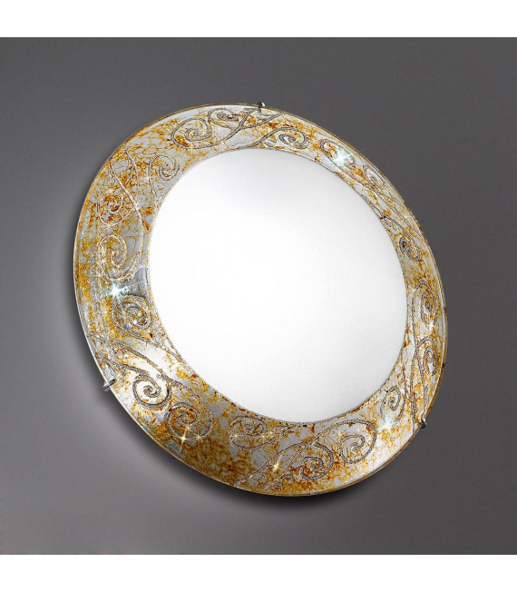 Design Deckenleuchte SERENA Chrom 2 Lampen