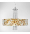 Suspension design EMOZIONE chrome 6 ampoules