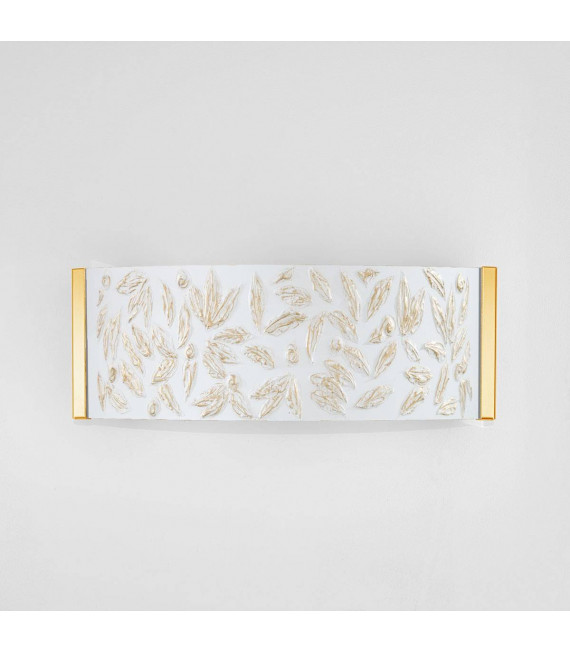 Design Wandleuchte EMOZIONE 24 Carat Gold 2 Glühbirnen