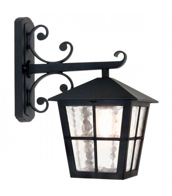 Lampada da parete Canterbury, nera