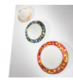 Plafonnier design SERENA Or 24 Carats 3 ampoules