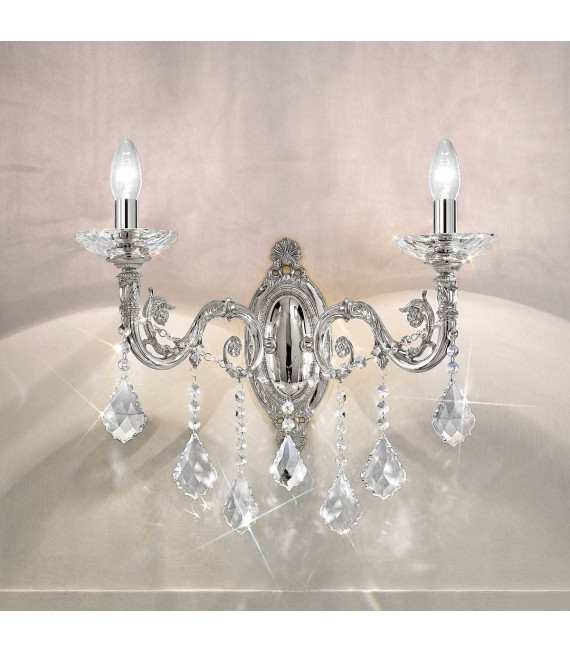 CONTARINI CRYSTAL Wall Light 2 lights - 2