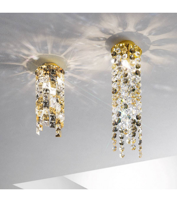 Design Spot PRISMA 24 Karat Gold 1 Glühbirne