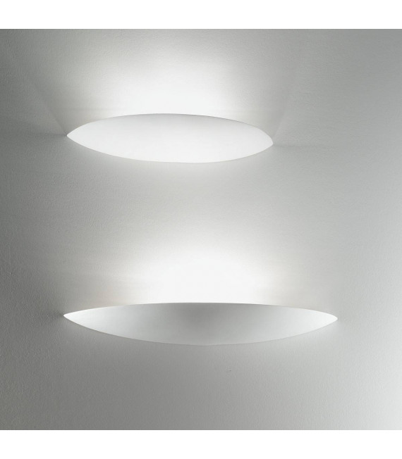 ELEGANCE weiße Wandleuchte 1 Glühbirne