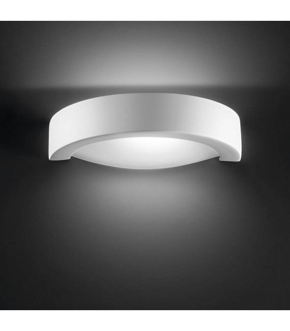 CASABLANCA applique bianco opaco 1 lampadina
