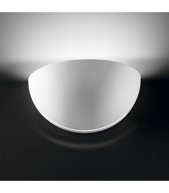 BISQUITTE aplique blanco 1 bombilla