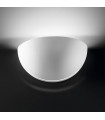 Applique murale BISQUITTE blanc 1 ampoule
