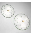 Plafonnier style cosy NONNA laiton antique 2 ampoules