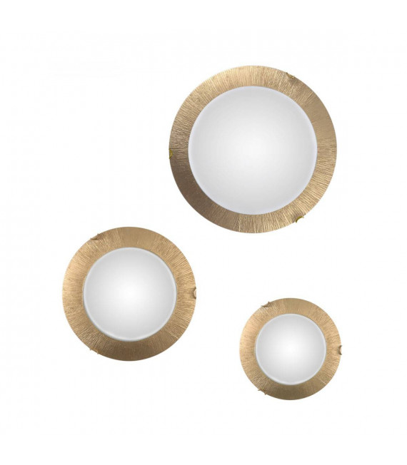 Plafoniera MOON dorata 1 lampadina