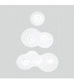 Plafonnier CIRCLE blanc 1 ampoule