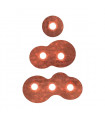 Plafonnier CIRCLE blanc 2 ampoules