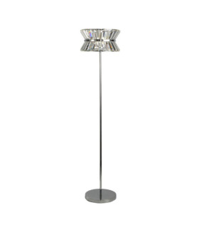 Lampadaire Uptown Acier doux Chrome