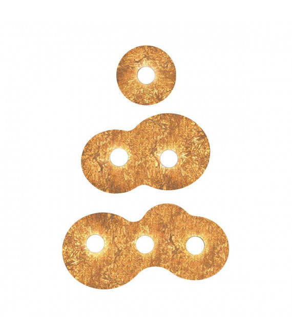 Plafonnier CIRCLE blanc 3 ampoules