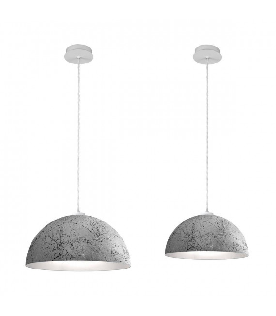 Design Pendelleuchte CULT matt weiß 1 Glühbirne