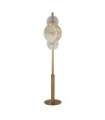 Lampadaire Wagon Acier doux,verre Laiton