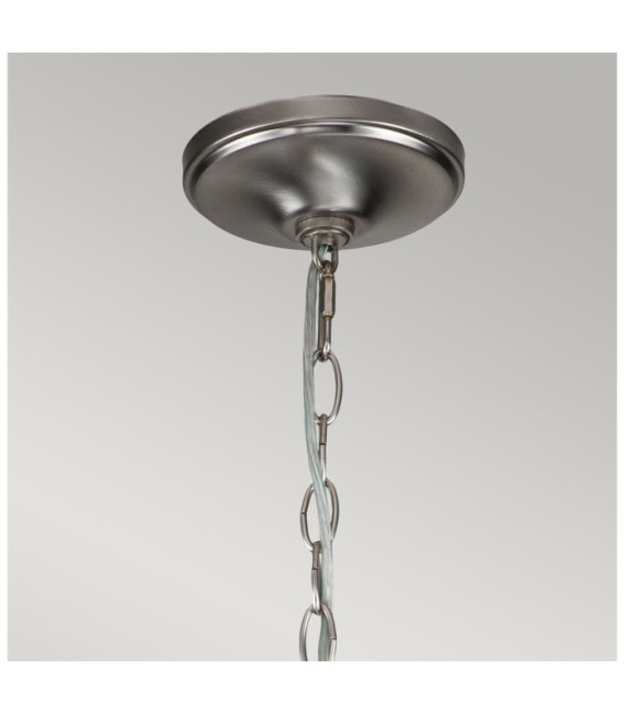 Capitol Pendant Lamp Brushed Nickel Steel