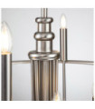 Suspension Capitol Acier Nickel brossé