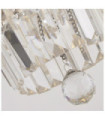 Plafonnier Empire Acier doux Chrome, clair