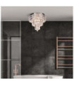Plafonnier Empire Acier doux Chrome, clair