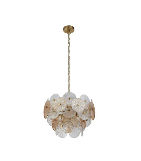 Suspension Wagon Acier doux,verre Bronze
