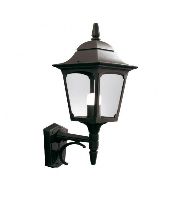 Yorker Wandleuchte, schwarz