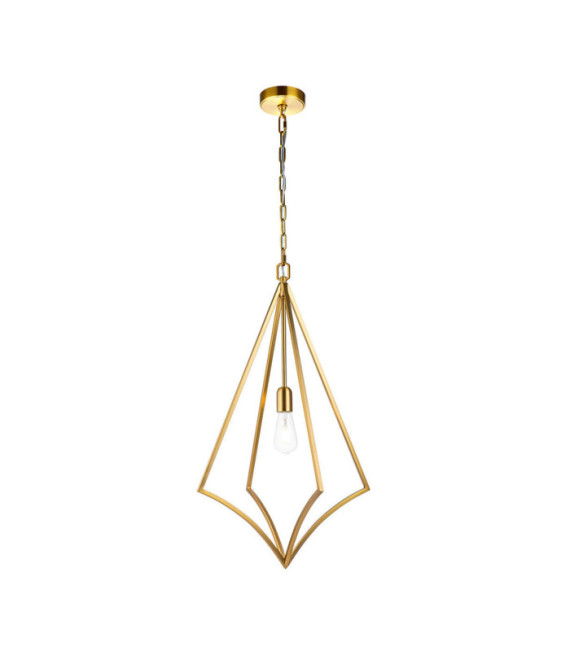 Suspension Feiss Acier Laiton bruni