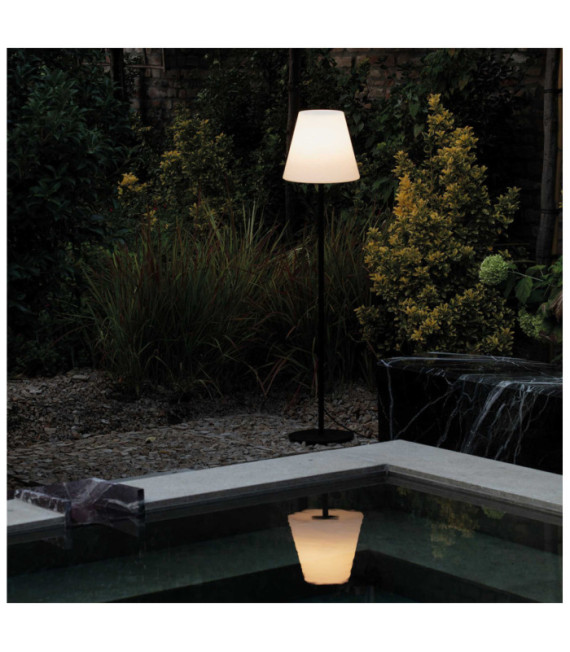 Borne de jardin Arcadia Métal,Plastique Gris anthracite