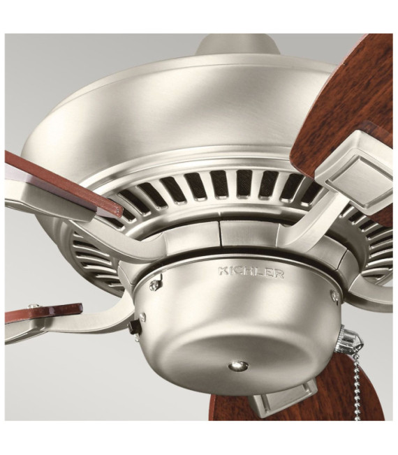 Canfield Fan Brushed Nickel Steel