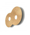 Plafonnier CIRCLE blanc 2 ampoules