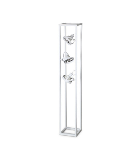 Lampadaire AUDIO Métal Blanc