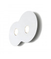 Plafonnier CIRCLE blanc 2 ampoules