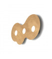 Plafonnier CIRCLE blanc 3 ampoules