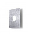 Plafonnier SQUARE blanc 1 ampoule