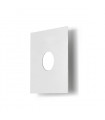 Plafonnier SQUARE blanc 1 ampoule