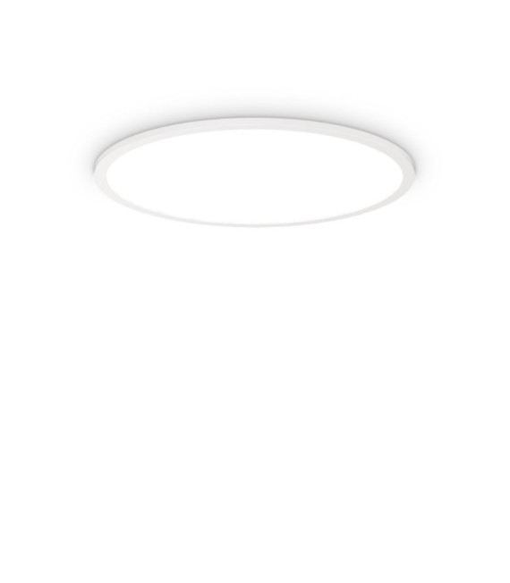 FLY Lámpara de techo LED Metal, plástico, aluminio Blanco mate