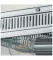 Holborn outdoor ceiling light Clear glass, solid brass Polished chrome