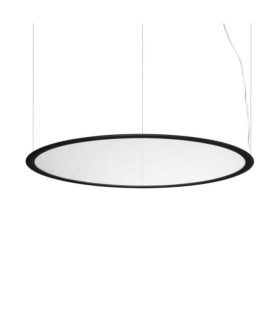 Lámpara colgante LED Orbit metal negro