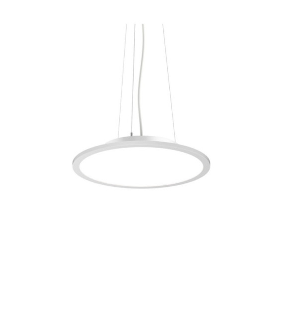 FLY LED pendant light Metal, plastic, aluminum Matt White