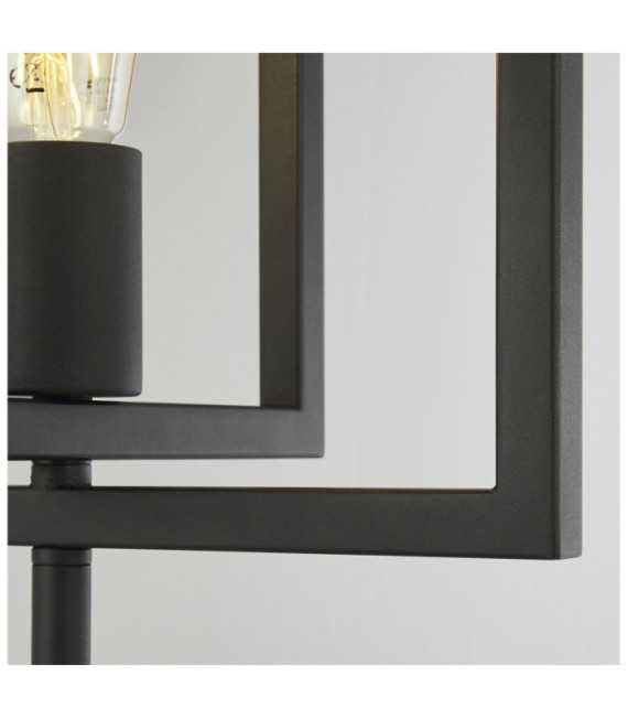Plaza Floor Lamp Mild Steel Sand Black