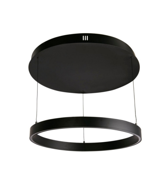 Lampada a sospensione LED Layla Acciaio dolce, alluminio Nero
