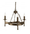 Applique Cromwell, bronze vieilli, 2 ampoules