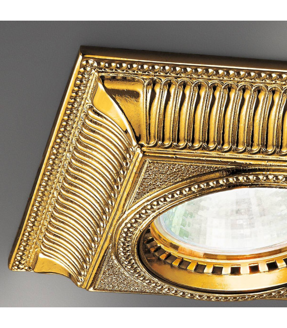 Klassischer Spot MILORD Gold French 1 Birne