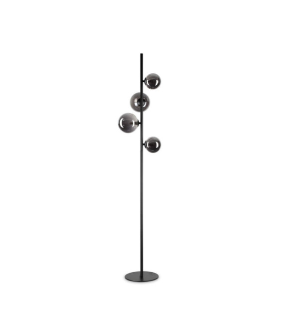 Lampadaire PERLAGE Verre,Métal Noir