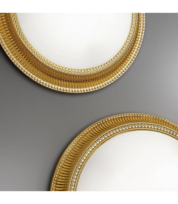 Klassische Deckenleuchte MILORD Gold French 4 Glühbirnen