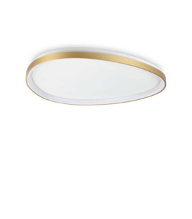 Gemini LED ceiling light Metal, Plastic Brass