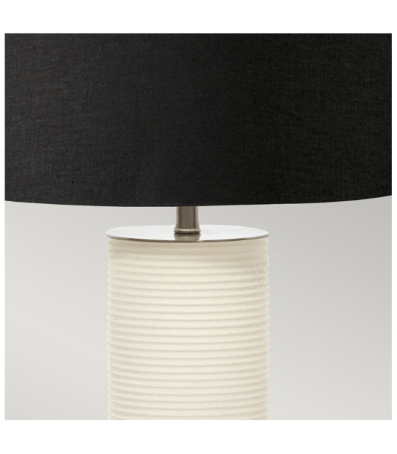 Ripple Porcelain Table Lamp White