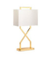 Lampe de table Cross Acier Or poli